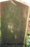 Elijah Callow headstone