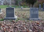 Lon and Addie Hershberger headstones