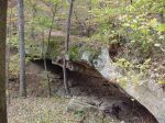 Rock bridge near Groves Cemetery