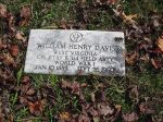 William Henry Davis headstone